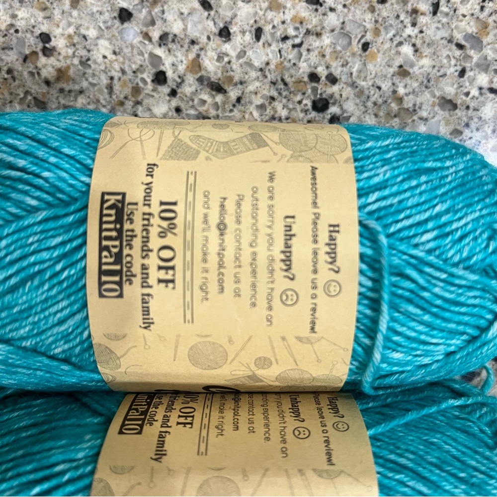 Cotton to the Core Yarn - Teal - Picture 4 of 4